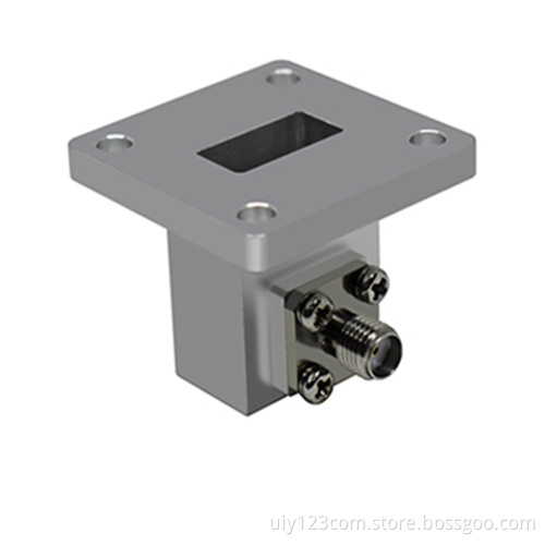 WR62 Waveguide to Coaxial Adapter low insertion loss 0.2dB SMA Female connector